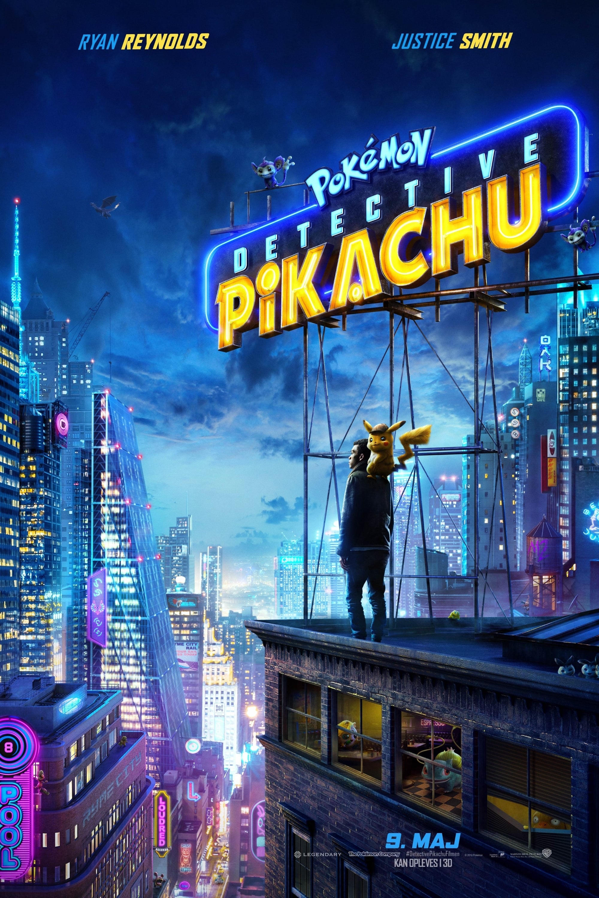 Poster for the movie "Pokémon Detective Pikachu"