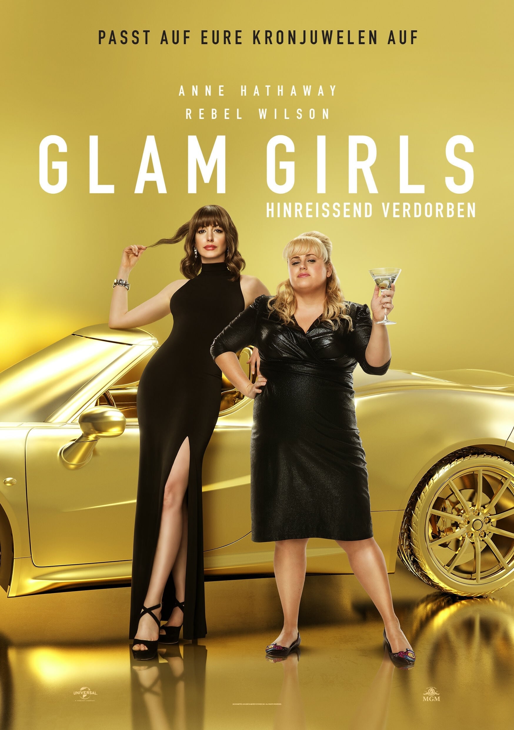 Poster for the movie "The Hustle"