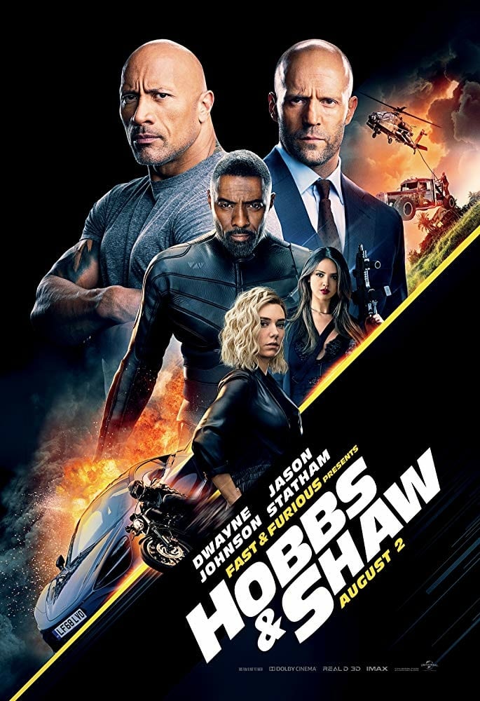 Poster for the movie "Fast & Furious Presents: Hobbs & Shaw"