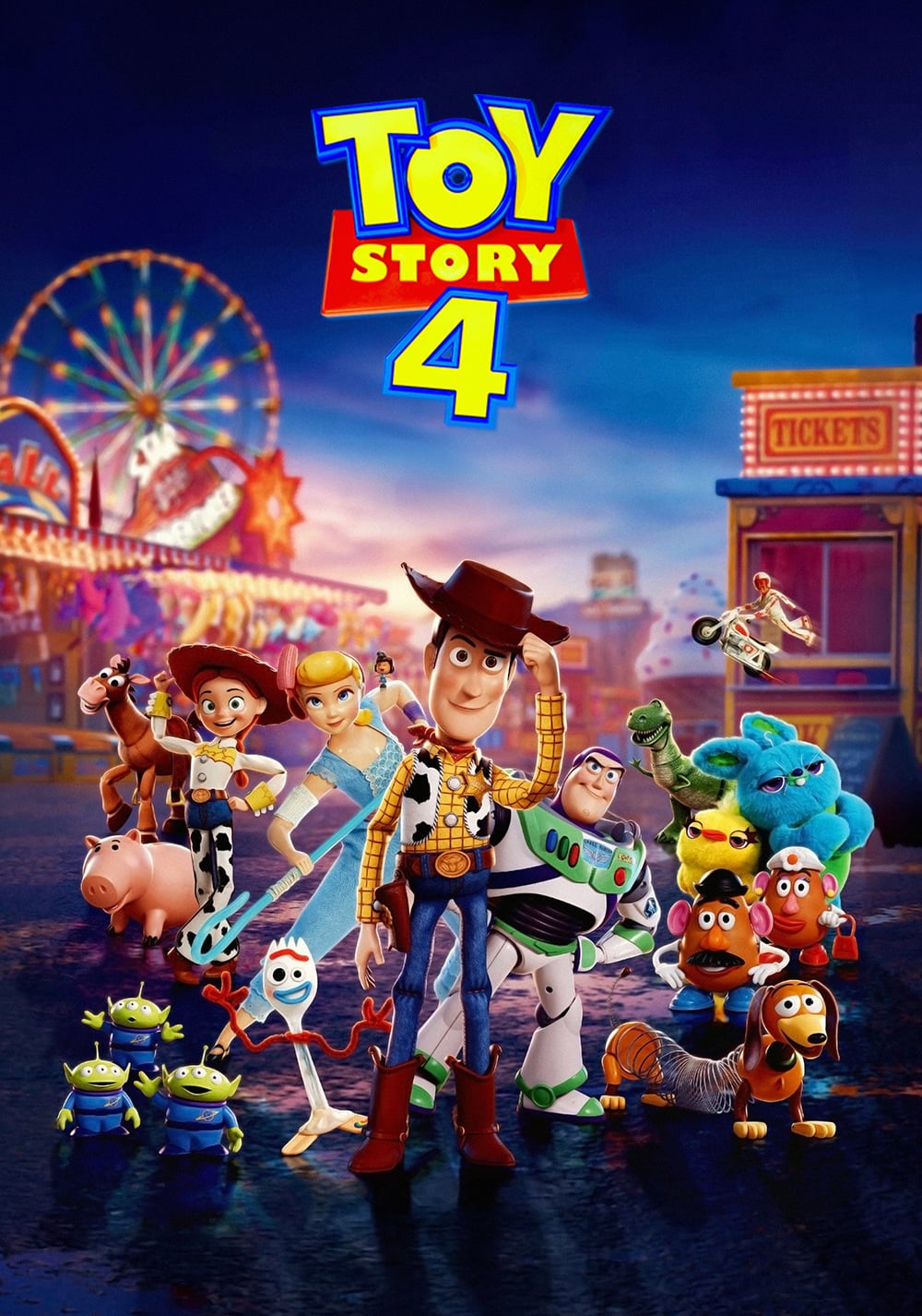 Poster for the movie "Toy Story 4"