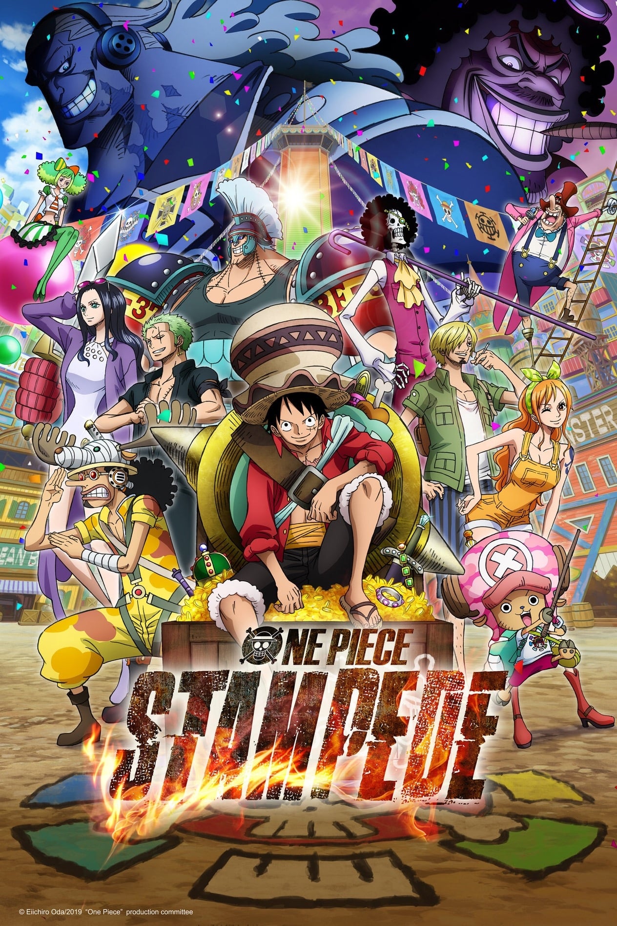 Poster for the movie "One Piece: Stampede"