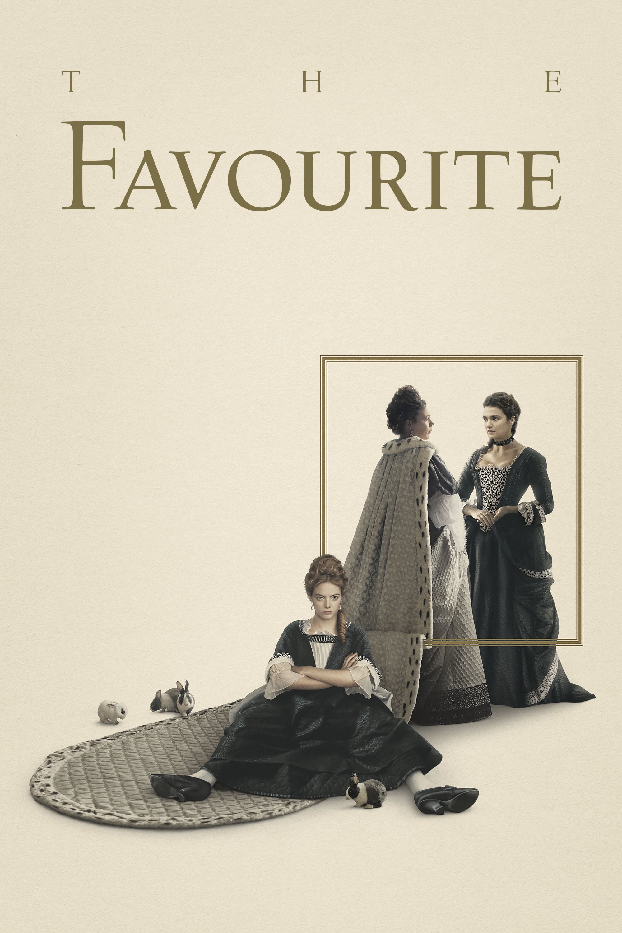 Poster for the movie "The Favourite"