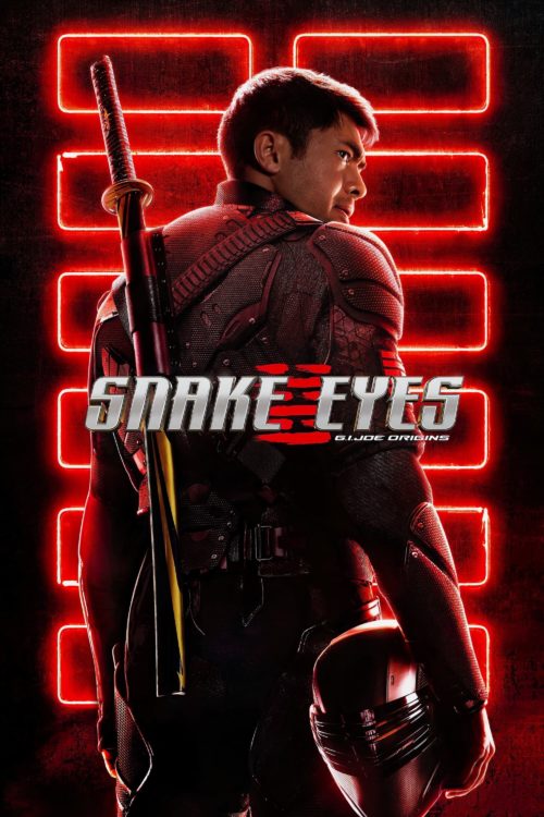 Poster for the movie "Snake Eyes: G.I. Joe Origins"