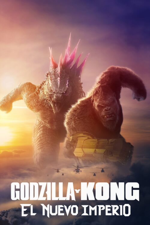 Poster for the movie "Godzilla x Kong: The New Empire"