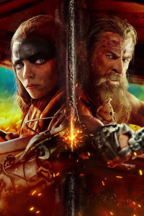 Poster for the movie "Furiosa: A Mad Max Saga"