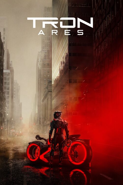 Poster for the movie "TRON: Ares"